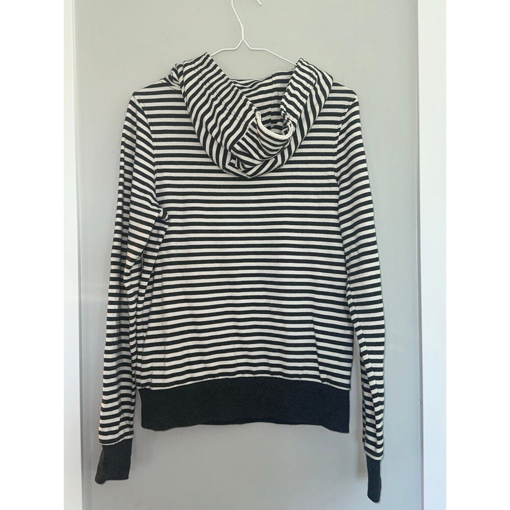 BKE French Terry Buttoned Collar Hoodie Size Small - Picture 5 of 6